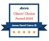 2024 Avvo Clients Choice Award Banner