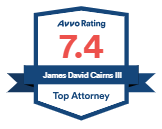 Avvo Rating 7.4 Top Attorney